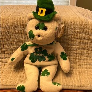 St. Paddy Shamrock Bear Plush